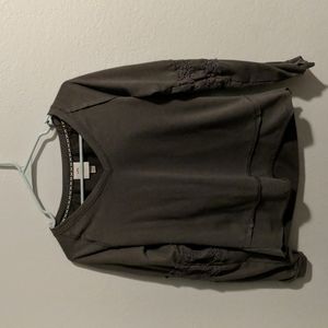 Gray Knox rose long sleve